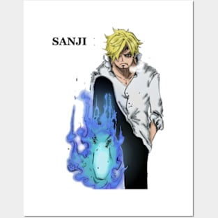 sanji vinsmoke Posters and Art